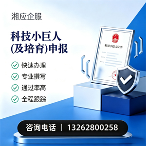 呼和浩特科技小巨人及培育企业申报服务